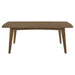Malone Rectangular 78-inch Wood Dining Table Dark Walnut