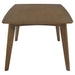 Malone Rectangular 78-inch Wood Dining Table Dark Walnut