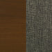 Malone Padded Wood Dining Arm Chair Dark Walnut (Set of 2)