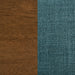 Paxton Upholstered Dining Side Chair Teal Blue (Set of 2)