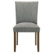 Paxton Upholstered Dining Side Chair Grey (Set of 2)