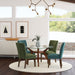 Paxton Upholstered Dining Side Chair Green (Set of 2)