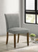 Paxton Upholstered Dining Side Chair Grey (Set of 2)