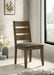 Alston Wood Dining Side Chair Knotty Nutmeg (Set of 2)