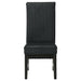 Barrand Upholstered Dining Side Chair Black (Set of 2)