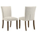 Paxton Upholstered Dining Side Chair Beige (Set of 2)