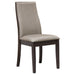 Spring Creek Upholstered Dining Chair Taupe (Set of 2)