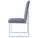 Mackinnon Upholstered Dining Side Chair Grey (Set of 2)