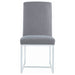 Mackinnon Upholstered Dining Side Chair Grey (Set of 2)