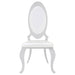 Anchorage Upholstered Dining Chair Cream White (Set of 2)