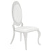 Anchorage Upholstered Dining Chair Cream White (Set of 2)