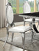 Anchorage Upholstered Dining Chair Cream White (Set of 2)