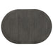 Lavon Oval 60-inch Wood Extension Leaf Dining Table Medium Grey