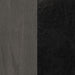 Lavon Wood Dining Side Chair Black and  Medium Grey (Set of 2)