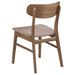 Dortch 7-piece Oval Solid Wood Dining Set Walnut