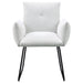 Ackland Upholstered Dining Arm Chair Light Grey (Set of 2)
