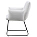Ackland Upholstered Dining Arm Chair Light Grey (Set of 2)