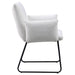 Ackland Upholstered Dining Arm Chair Light Grey (Set of 2)