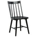 Middleton 6-piece Extension Leaf Dining Set Brown and Black