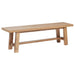 Middleton 6-piece Extension Leaf Dining Set Natural Brown