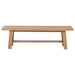 Middleton 6-piece Extension Leaf Dining Set Natural Brown