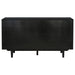 Middleton 4-door Sideboard Server with Dual Drawers Black