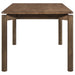 Parkridge 59-inch Rectangular Dining Table Natural Walnut