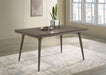 Onslow 59-inch Rectangular Wood Dining Table Dark Brown