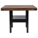Patterson 5-piece Counter Height Dining Set Mango Oak