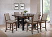 Patterson 60-inch Counter Height Dining Table Mango Oak