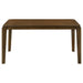 Almonte 5-piece 59-inch Rectangular Dining Set Dark Brown
