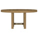 Arini 60-inch Round Wood Dining Room Table Sand Wash