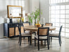 Arini 60-inch Round Wood Dining Room Table Sand Wash
