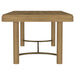 Arini 104-inch Extension Leaf Dining Table Sand Wash