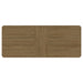 Arini 104-inch Extension Leaf Dining Table Sand Wash