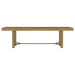 Arini 5-piece Extension Leaf Dining Table Set Sand Wash and Black