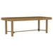 Arini 7-piece Extension Leaf Dining Table Set Sand Wash