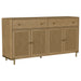 Arini 2-drawer Cane Door Dining Sideboard Server Sand Wash