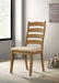 Danvers Wood Dining Side Chair Brown Oak (Set of 2)