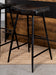 Bayu Leather Upholstered Bar Stool Espresso (Set of 2)
