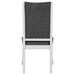 Judd Upholstered Dining Side Chair Pearl White (Set of 2)