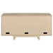 Kailani 4-door Cane Sideboard Buffet Cabinet Beige Oak
