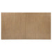 Brockway 104-inch Extension Leaf Dining Table Barley Brown
