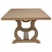 Brockway 5-piece Extension Leaf Dining Set Barley Brown