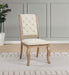 Brockway Upholstered Dining Chair Barley Brown (Set of 2)