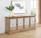 Brockway 4-door Dining Sideboard Buffet Cabinet Barley Brown