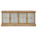 Brockway 4-door Dining Sideboard Buffet Cabinet Barley Brown