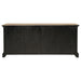 Brockway 4-door Dining Sideboard Buffet Cabinet Barley Brown