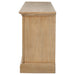 Brockway 4-door Dining Sideboard Buffet Cabinet Barley Brown