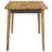 Partridge 5-piece Counter Dining Set Sheesham and Espresso